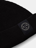 AX ARMANI U Cappellino zuccotto beanie patch logo nero
