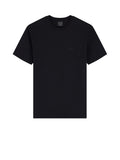 AX ARMANI U T-shirt basic piccolo logo nero