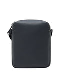 AX ARMANI U pochette a tracolla con loro in rilievo nero