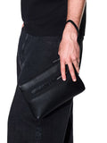 AX ARMANI U Pochette da polso wrislet nero