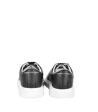 AX ARMANI U Sneakers in pelle suola alta nero
