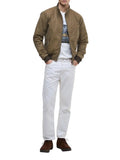 BARBOUR INTERNATIONAL Bomber merchant wax beige