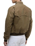 BARBOUR INTERNATIONAL Bomber merchant wax beige