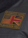 BARBOUR INTERNATIONAL Giacca in cotone cerato workers wax nero
