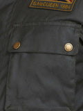 BARBOUR INTERNATIONAL Giacca in cotone cerato workers wax VERDE MILITARE