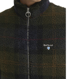 BARBOUR U Giacca teddy tartan fleece zip TARTAN