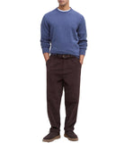 BARBOUR U Maglioncino girocollo essential patch INDIGO