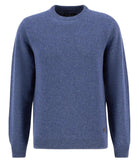 BARBOUR U Maglioncino girocollo essential patch INDIGO