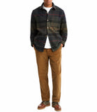 BARBOUR U Overshirt woodlane tail brush TARTAN