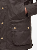BARBOUR U Giaccca cerata Ashby OLIVA