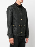 BARBOUR U Giacca cerata Reelin verde