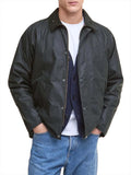 BARBOUR U Giacca tracker cerata verde