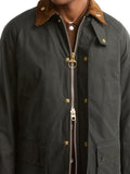 BARBOUR U Giacca cerata Festive ashby wax VERDE MILITARE