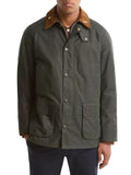 BARBOUR U Giacca cerata Festive ashby wax VERDE MILITARE