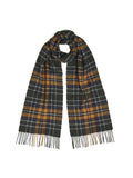 BARBOUR U Sciarpa new check tartan verde