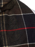 BARBOUR U Sciarpa galingale tartan verde