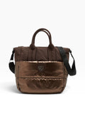 BLAUER ACC D Borsa trapuntata MARRONE SCURO