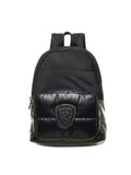 BLAUER ACC D Zaino trapuntato Wave 04 con tasca e logo glitter nero
