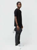 BLAUER ACC U Pochette con scritta nero