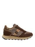 BLAUER CAL D Sneakers con dettaglio animalier marrone
