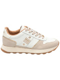BLAUER CAL D Sneakers bimaterica CREMA