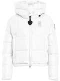 BLAUER D Piumino cappuccio Gloria bianco