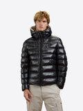 BLAUER U Piumino cappuccio Adams NERO/BEIGE