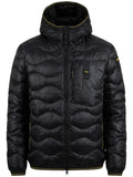 BLAUER U Piumino trapunta onda nero