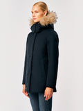 CIESSE PIUMINI D Parka con pelliccia staccabile Luana light padded nero