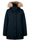CIESSE PIUMINI D Parka con pelliccia staccabile Luana light padded nero