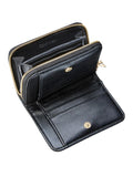CK ACC.D COL Portafoglio medio zip around nero
