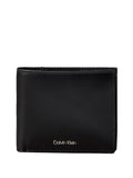 CK ACC.U COL Portafoglio raised billfold con tasca portamonete nero