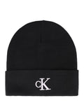 CK ACC.U COL Cappello con risvolto e logo nero