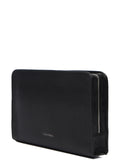 CK ACC.U COL Pochette con zip nero
