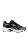 CK CALZ U PRE Sneakers hike runner ck stripe nero
