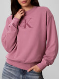CK J D COL Felpa basic monologo french lilla