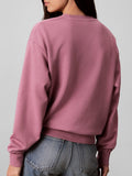 CK J D COL Felpa basic monologo french lilla