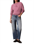 CK J D COL Felpa basic monologo french lilla