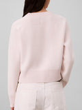 CK J D COL Maglioncino in misto lana raglan ROSA CHIARO