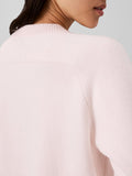CK J D COL Maglioncino in misto lana raglan ROSA CHIARO