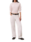 CK J D COL Maglioncino in misto lana raglan ROSA CHIARO