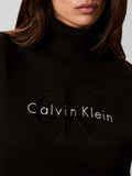 CK J D COL Pullover collo alto nero