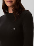 CK J D COL Pullover a costine nero