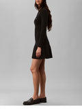 CK J D COL Pullover a costine nero