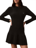 CK J D COL Pullover a costine nero