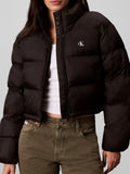 CK J D COL Giubbotto essential crop nero