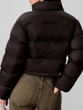 CK J D COL Giubbotto essential crop nero
