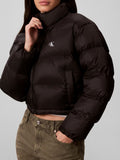 CK J D COL Giubbotto essential crop nero