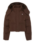 CK J D COL Giubbino matte con maniche staccabili marrone