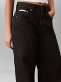 CK J D COL Jeans scuri wide leg worn GRIGIO SCURO